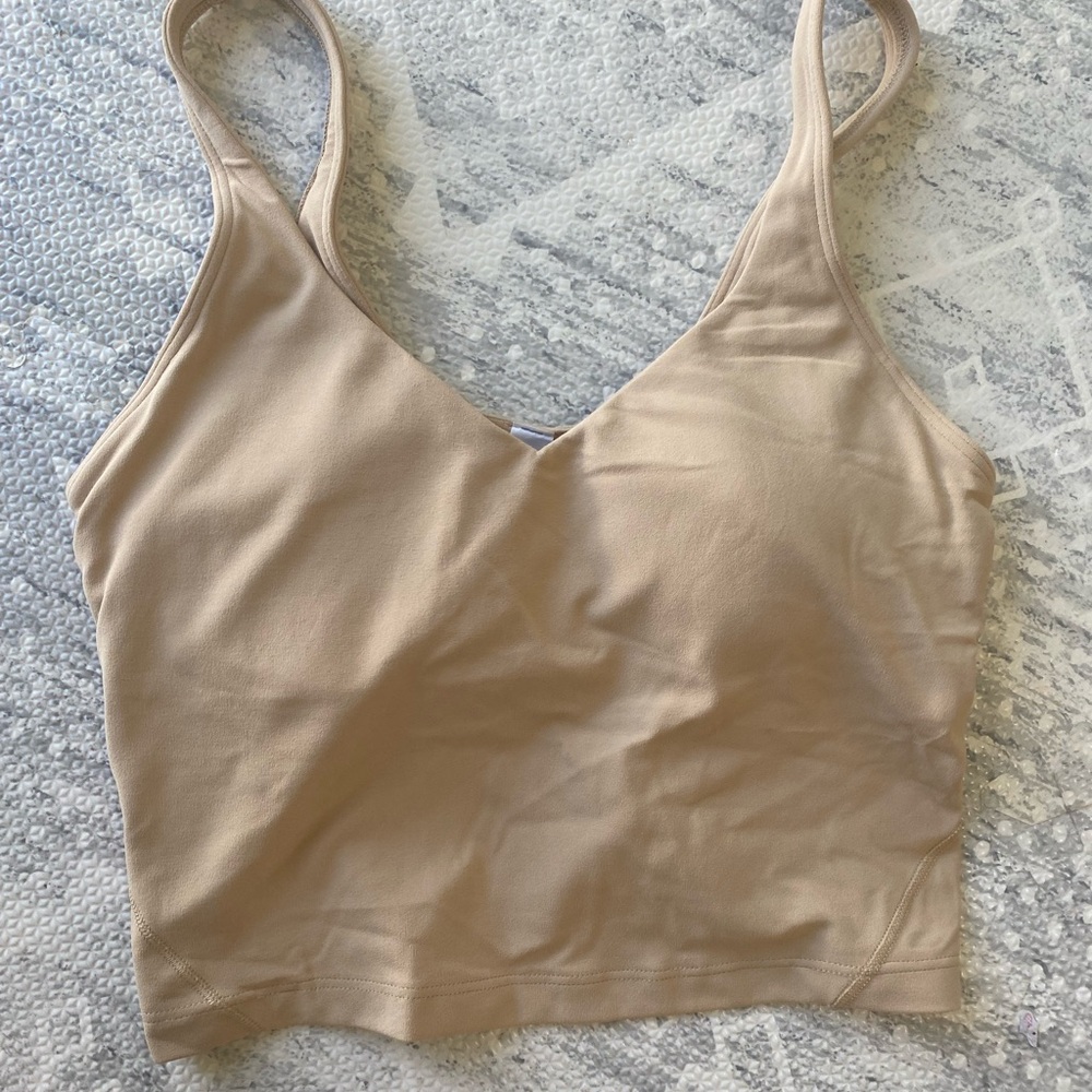 NWOT Lululemon Align Tank Top Size 6 Camel Color